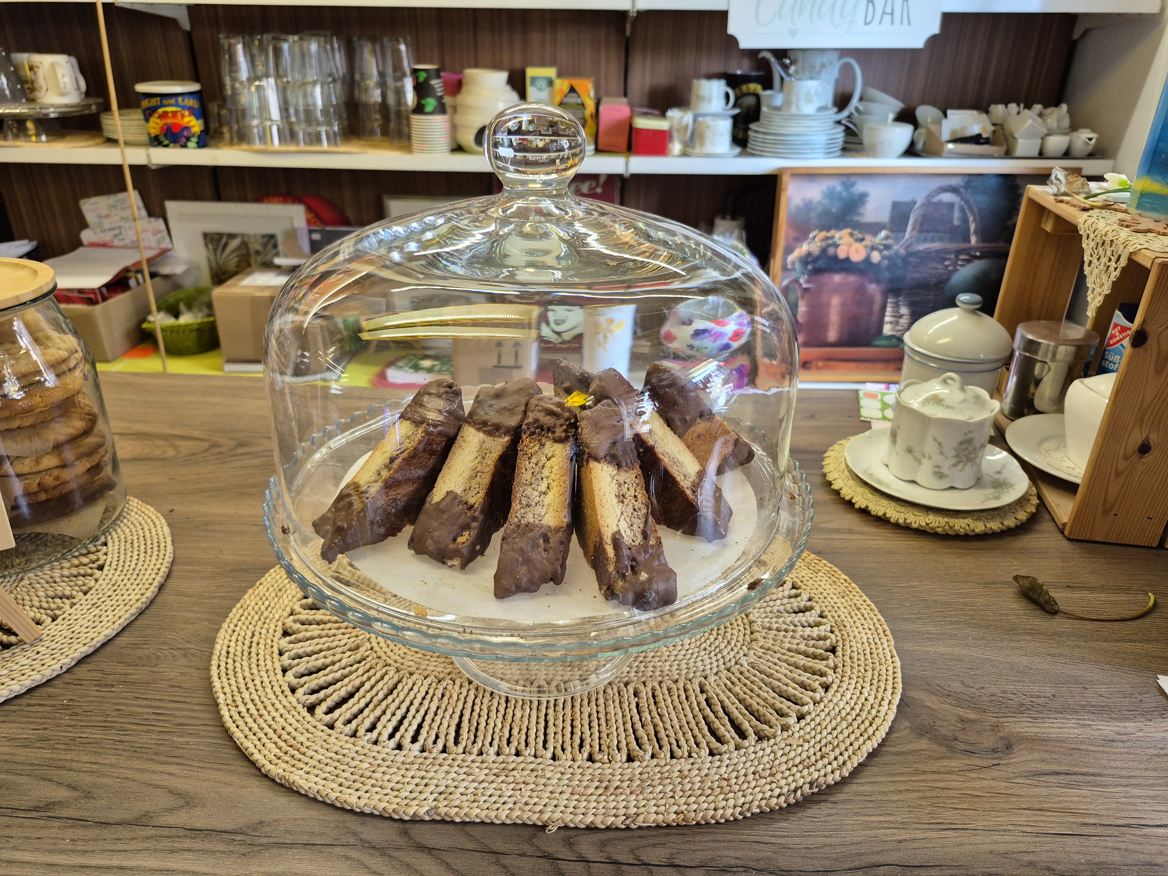 Außenansicht des Cafes