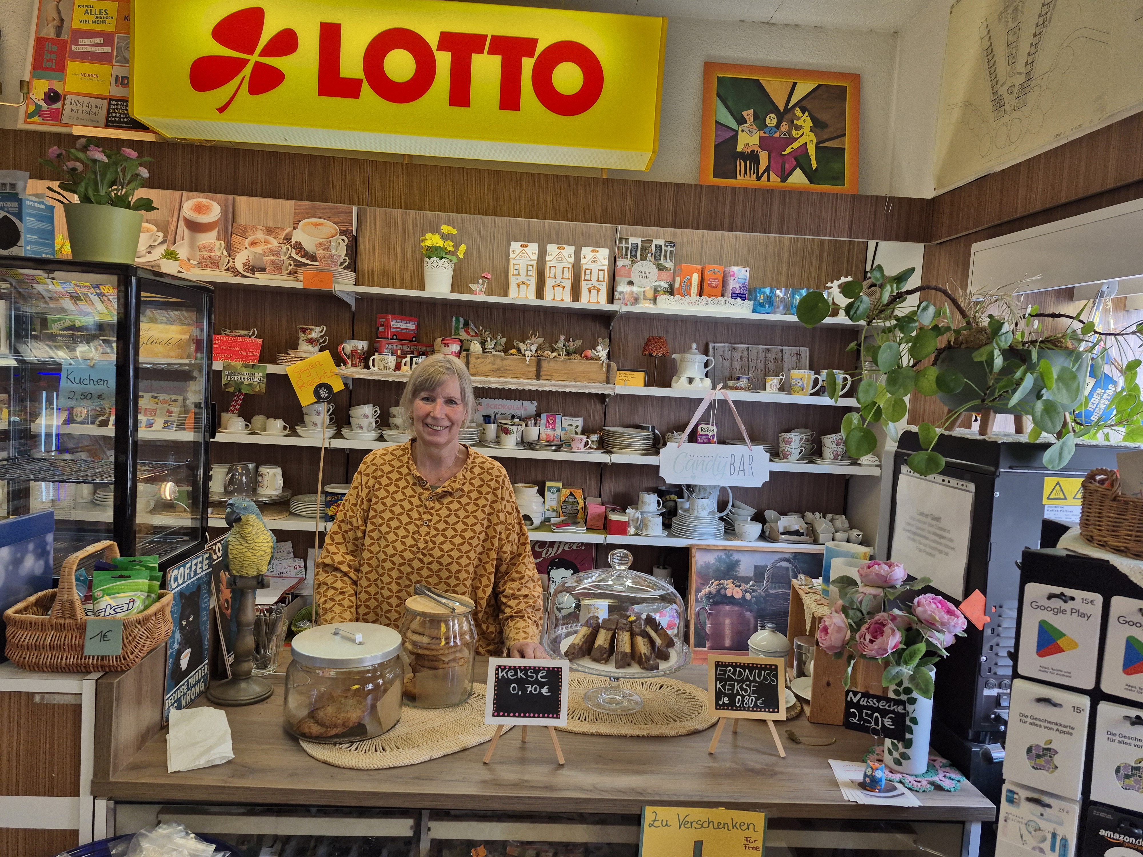 Einblick in unser gemütliches Café